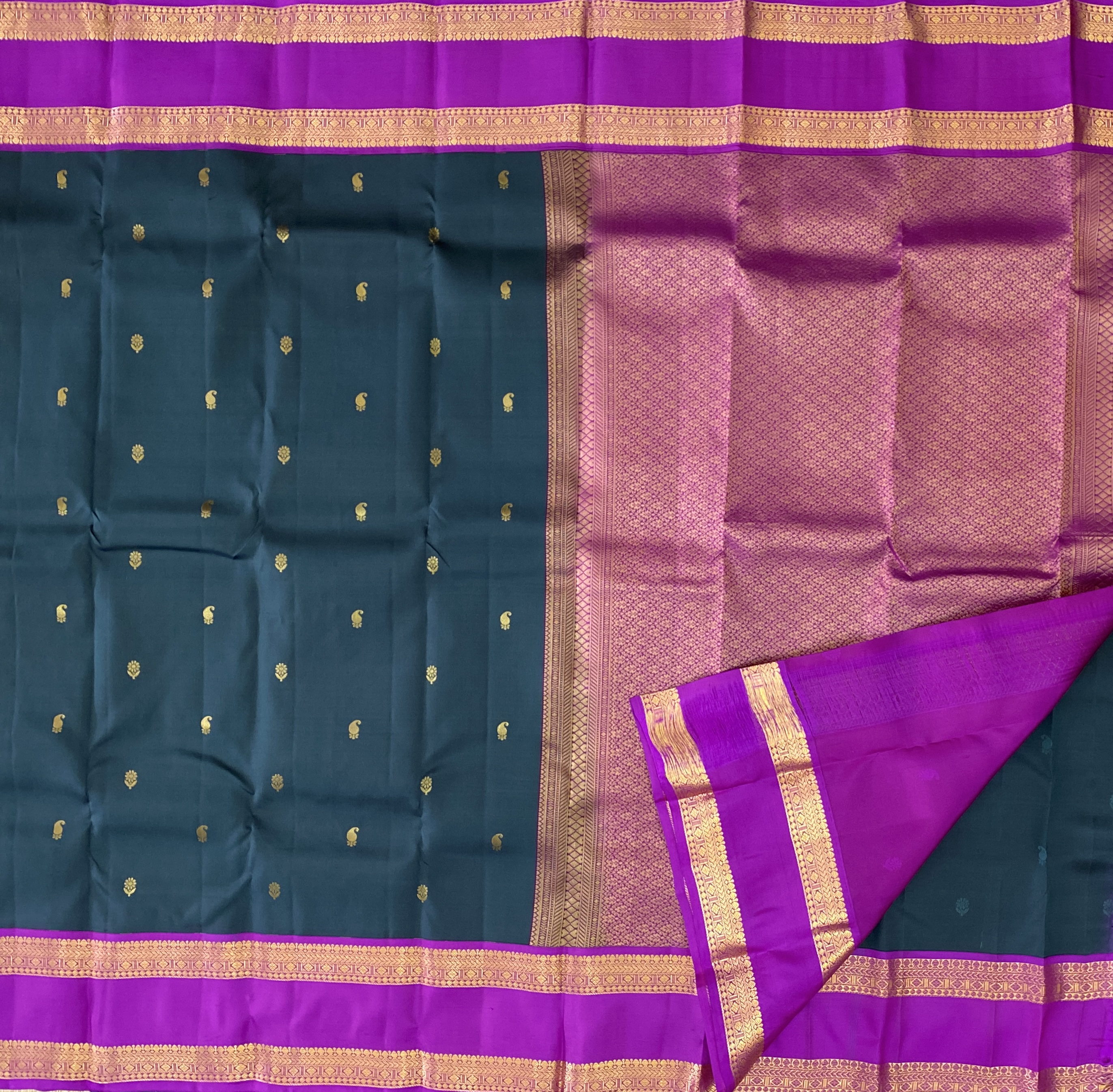 Janaki - The Korvai Border Delights Saree 18278 Janaki - The Korvai Border Delights Saree 18278