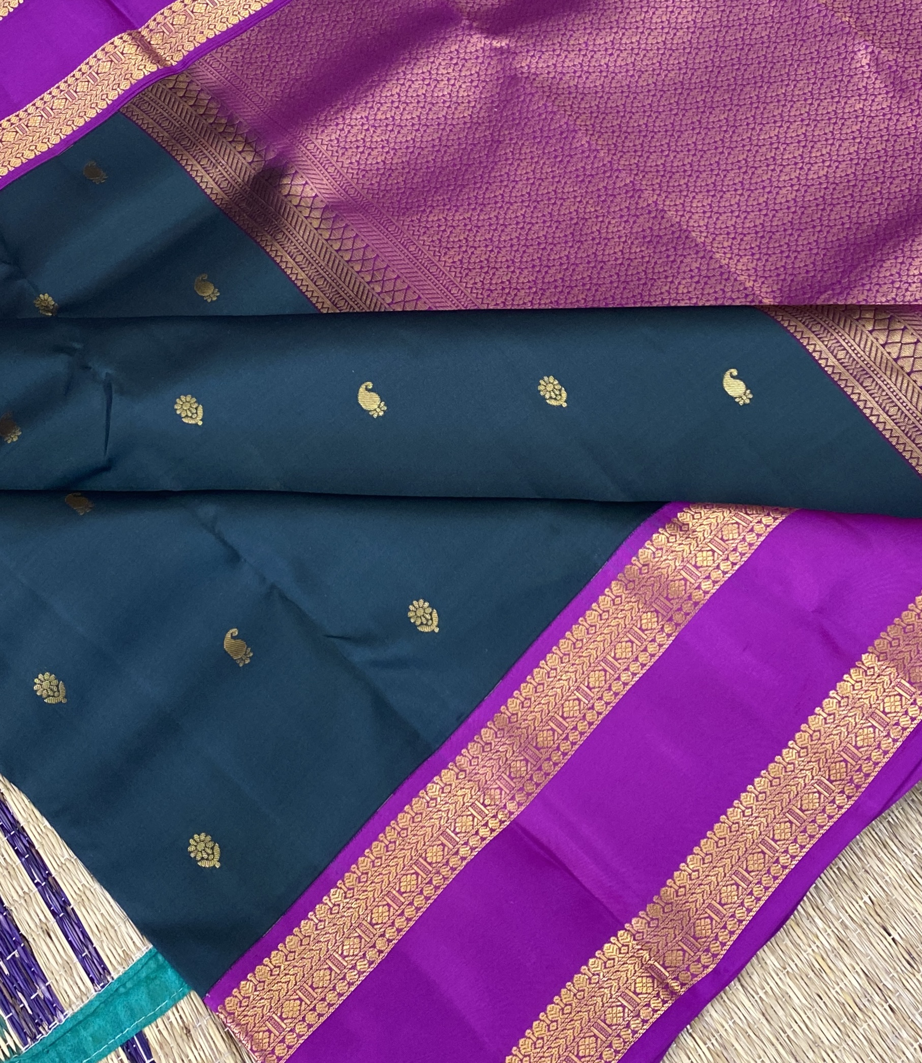 Janaki - The Korvai Border Delights Saree 18278 Janaki - The Korvai Border Delights Saree 18278