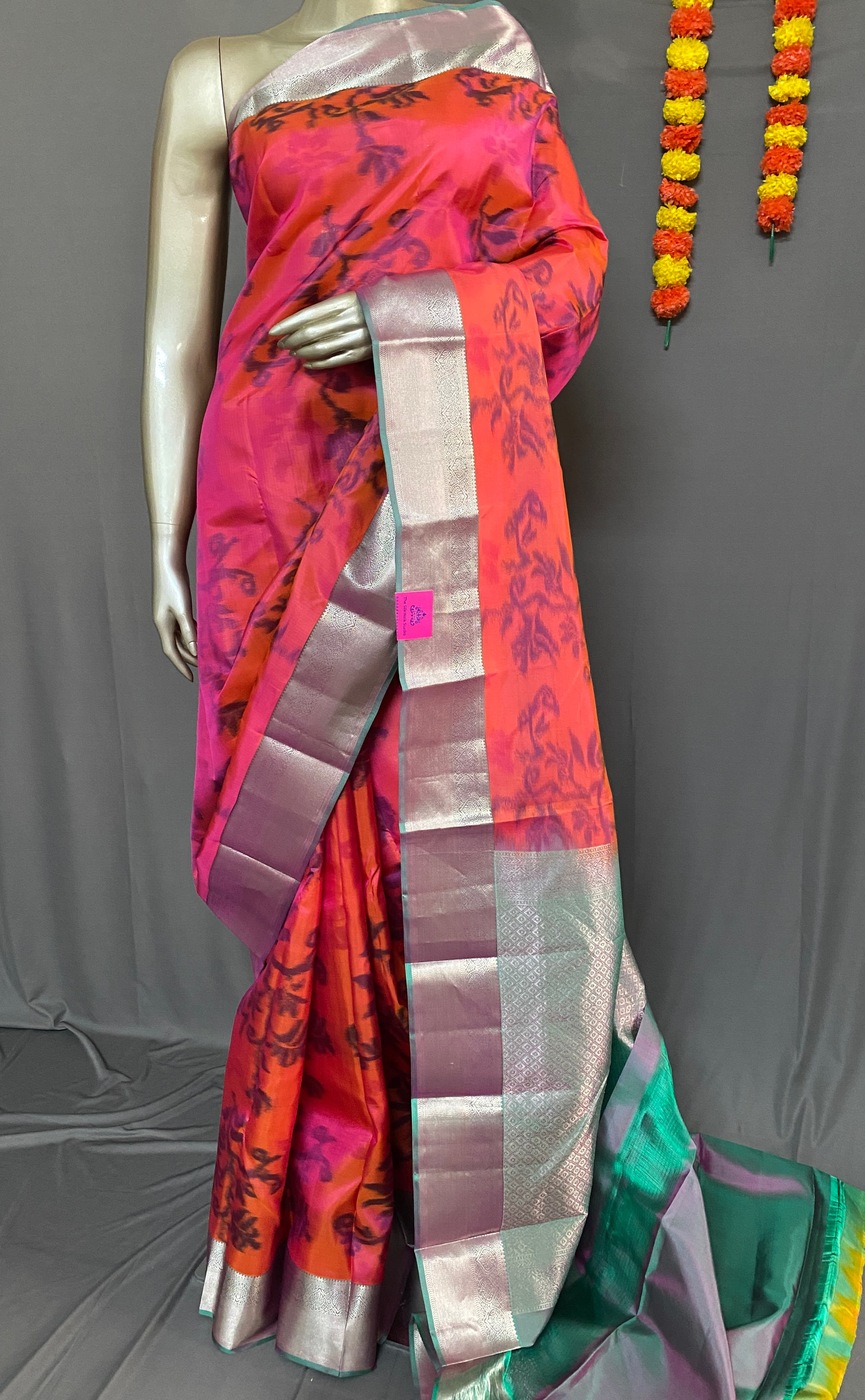 Swaropa Swaroopa - Ikkat Pure Silks Sarees 14805