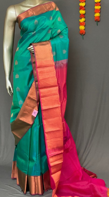 CHETANA - Kanchi Border Silk Sarees 9073 CHETANA - Kanchi Border Silk Sarees 9073