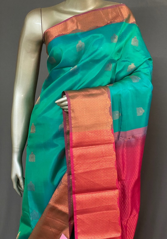 CHETANA - Kanchi Border Silk Sarees 9073 CHETANA - Kanchi Border Silk Sarees 9073