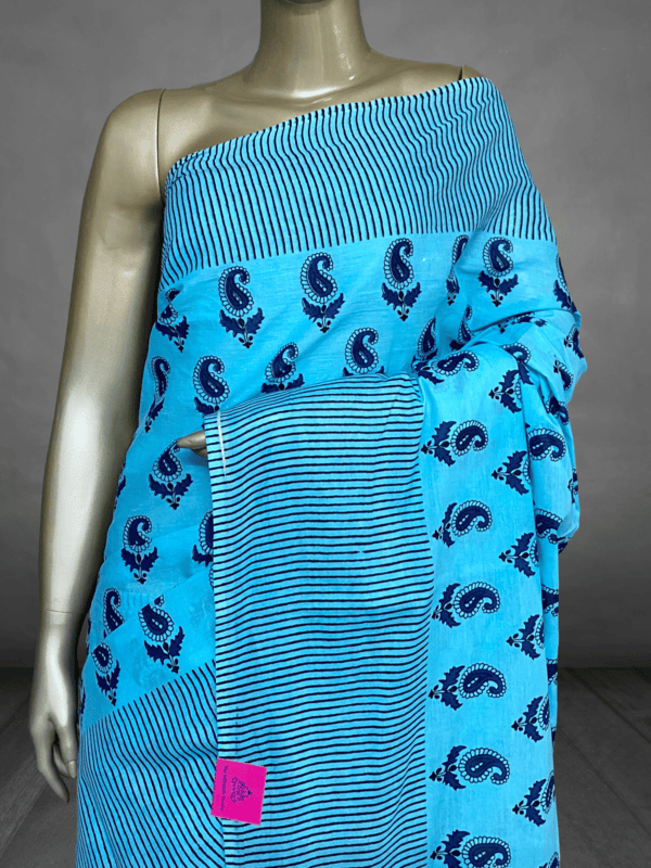 Charmi – The Mul Cotton Saree in Patli Pallu 19079 Charmi – The Mul Cotton Saree in Patli Pallu 19079
