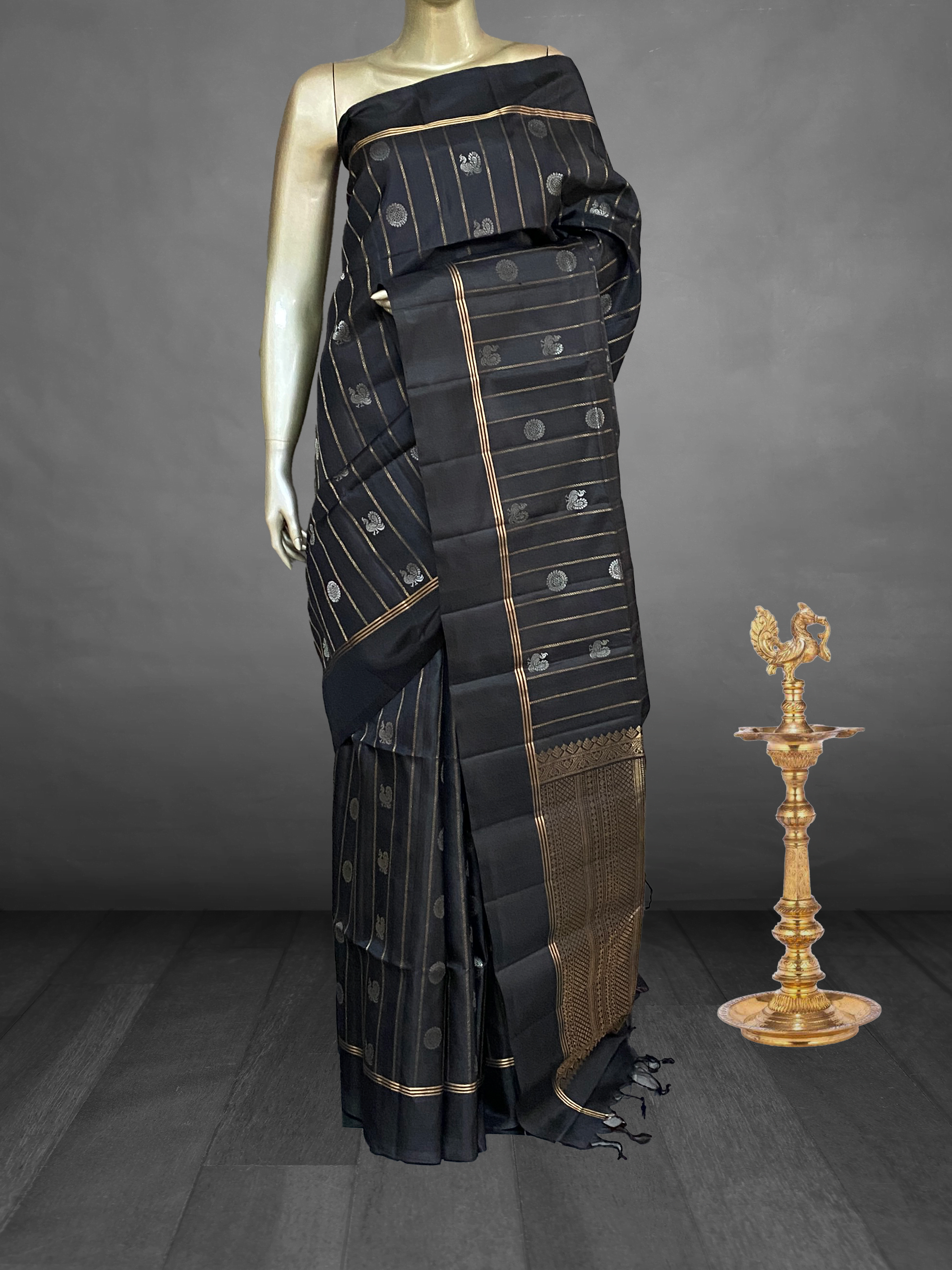 Rukmini - The Pure Soft Kanchi Silk Sarees 19203 Rukmini - The Pure Soft Kanchi Silk Sarees 19203
