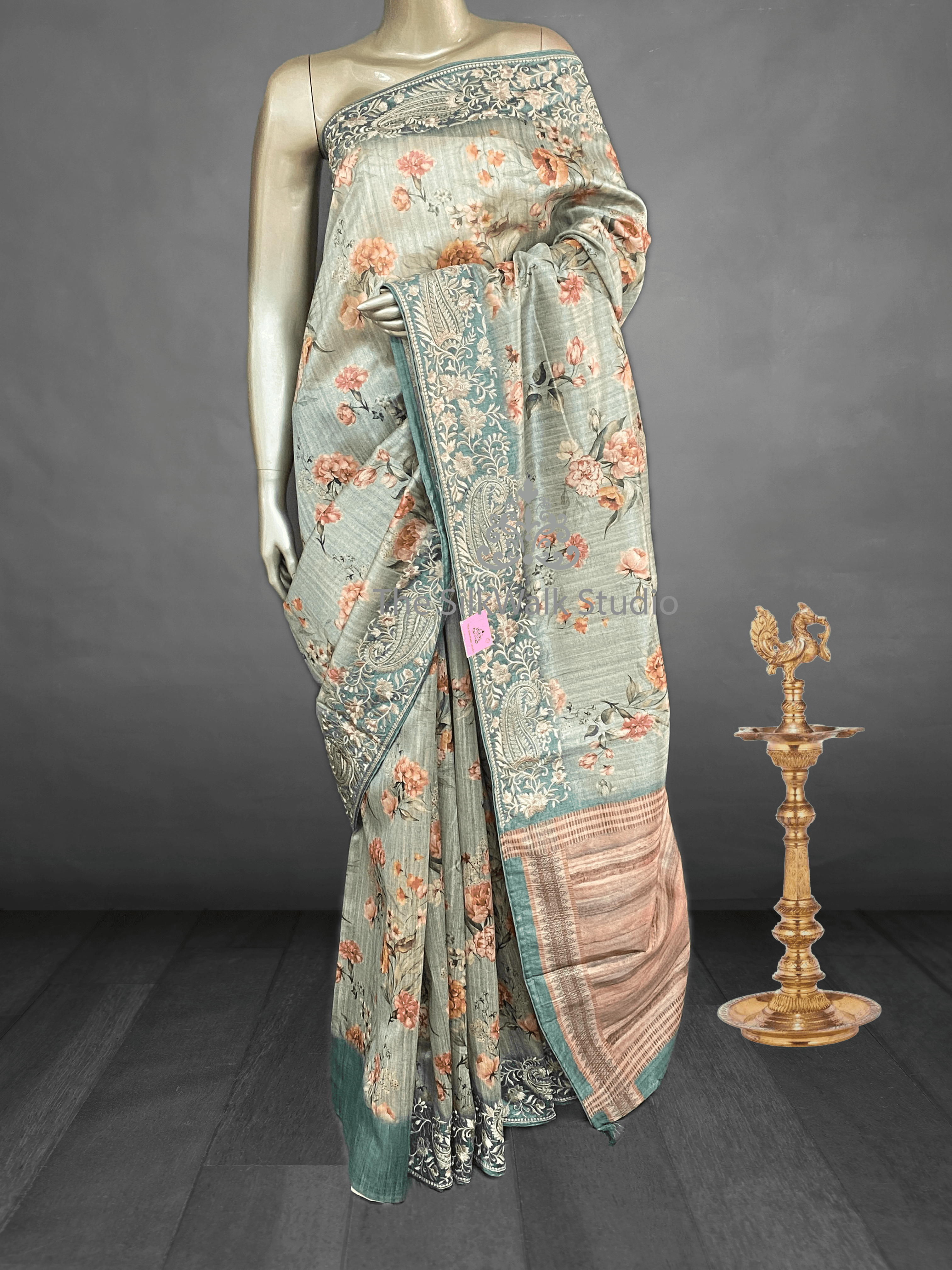 Tamanna - Semi Tussar Sarees 9722 Tamanna - Semi Tussar Sarees 9722