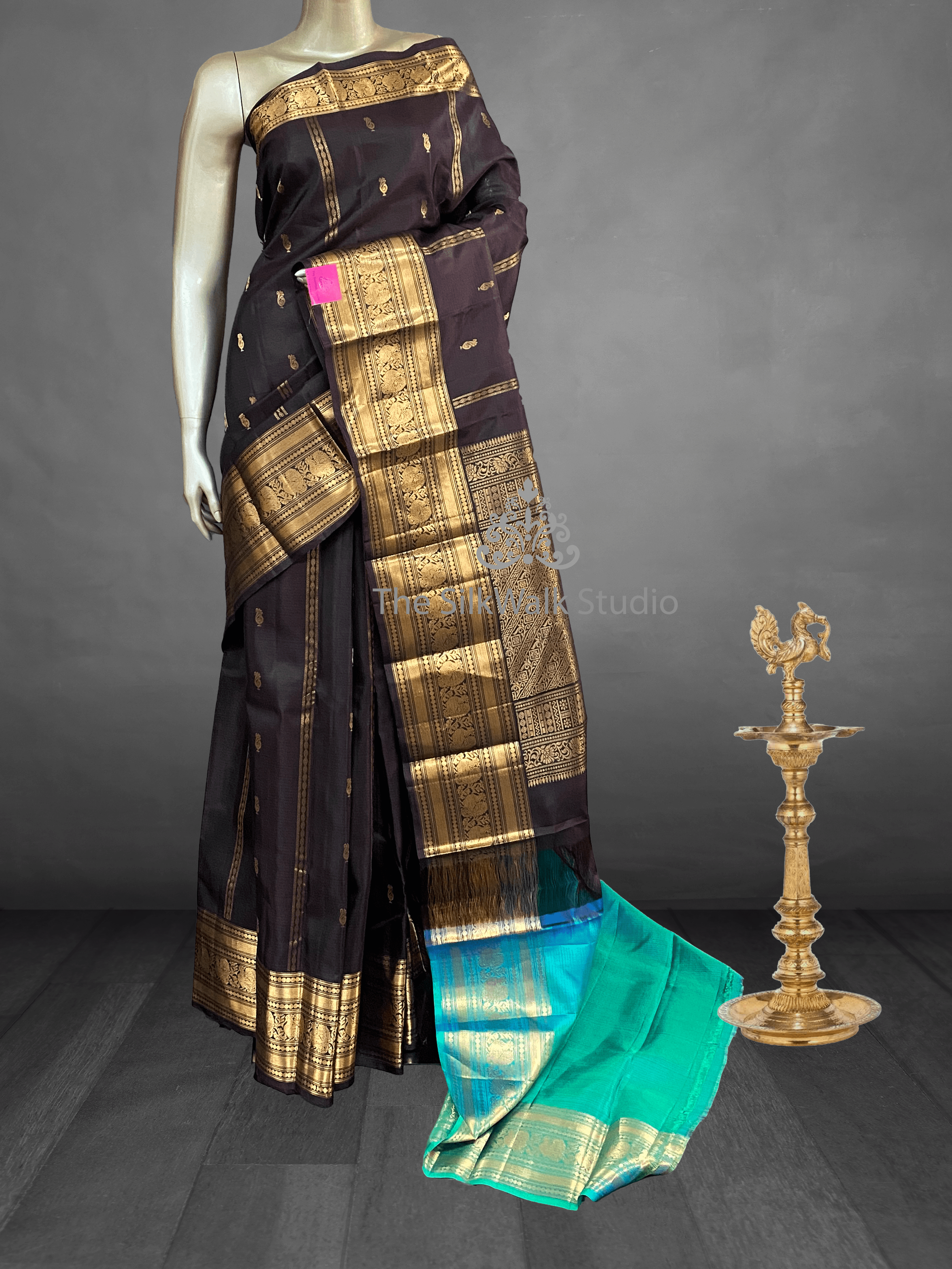 Kadambari - Pure Silk Exclusive Sarees 19338