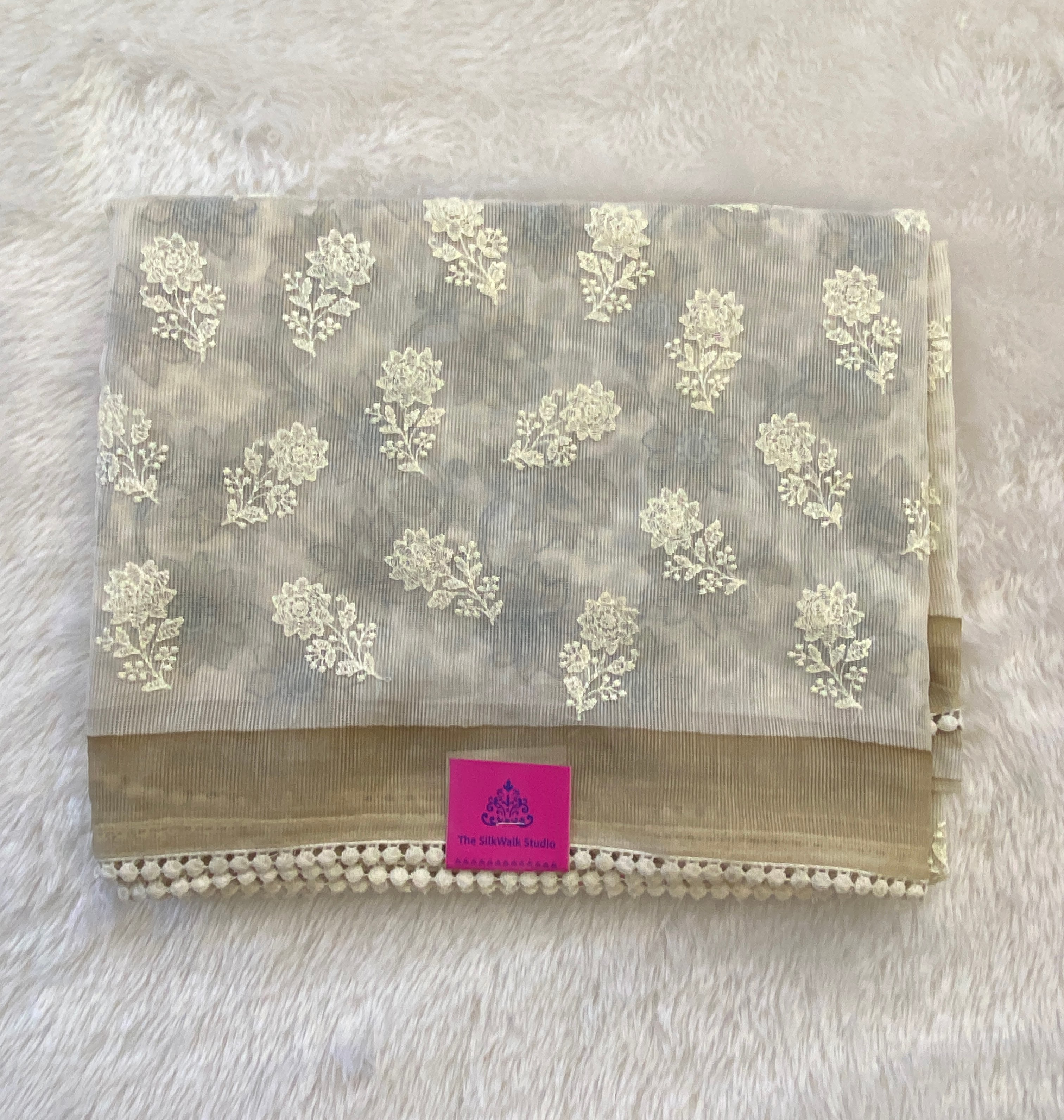 Nitara - The Kota Cotton Saree in Thread work 19429